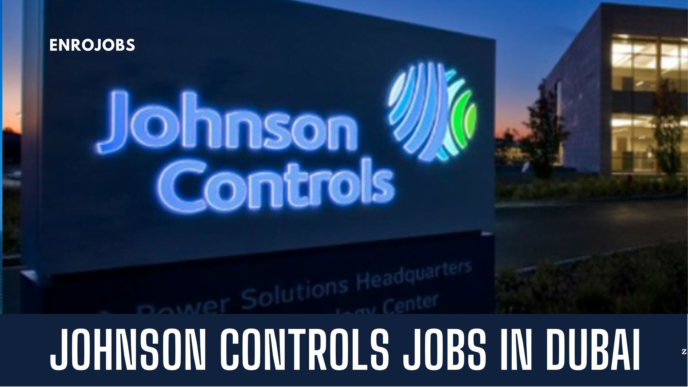 JOHNSON CONTROL JOB