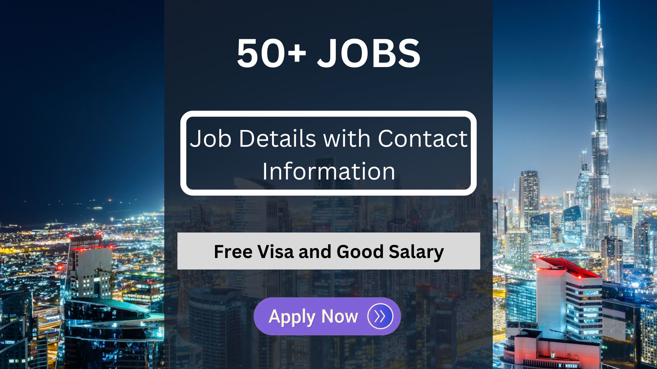 50+ Urgent Hirings in UAE - Job Details with Contact Information