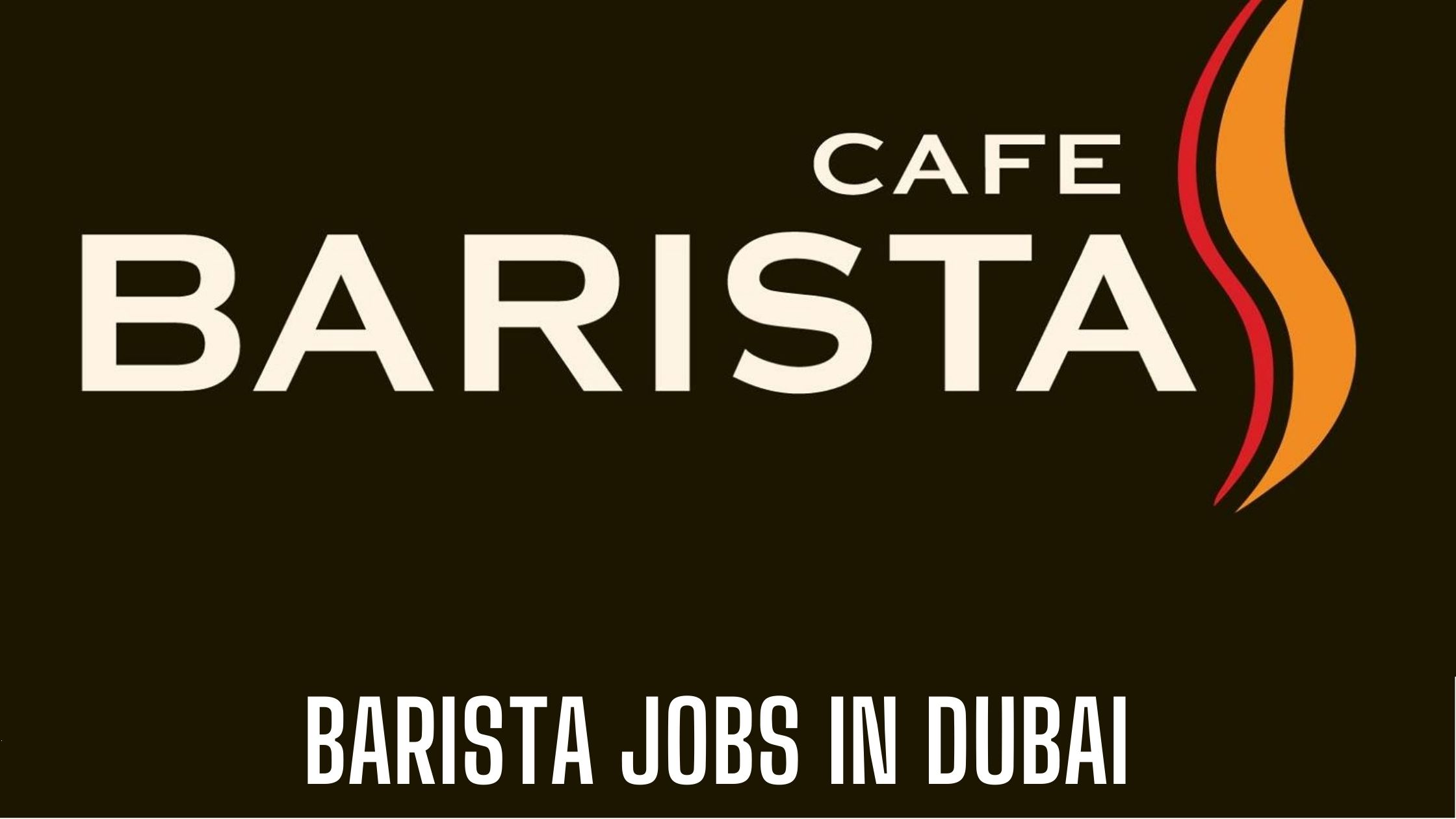 BARISTA JOB