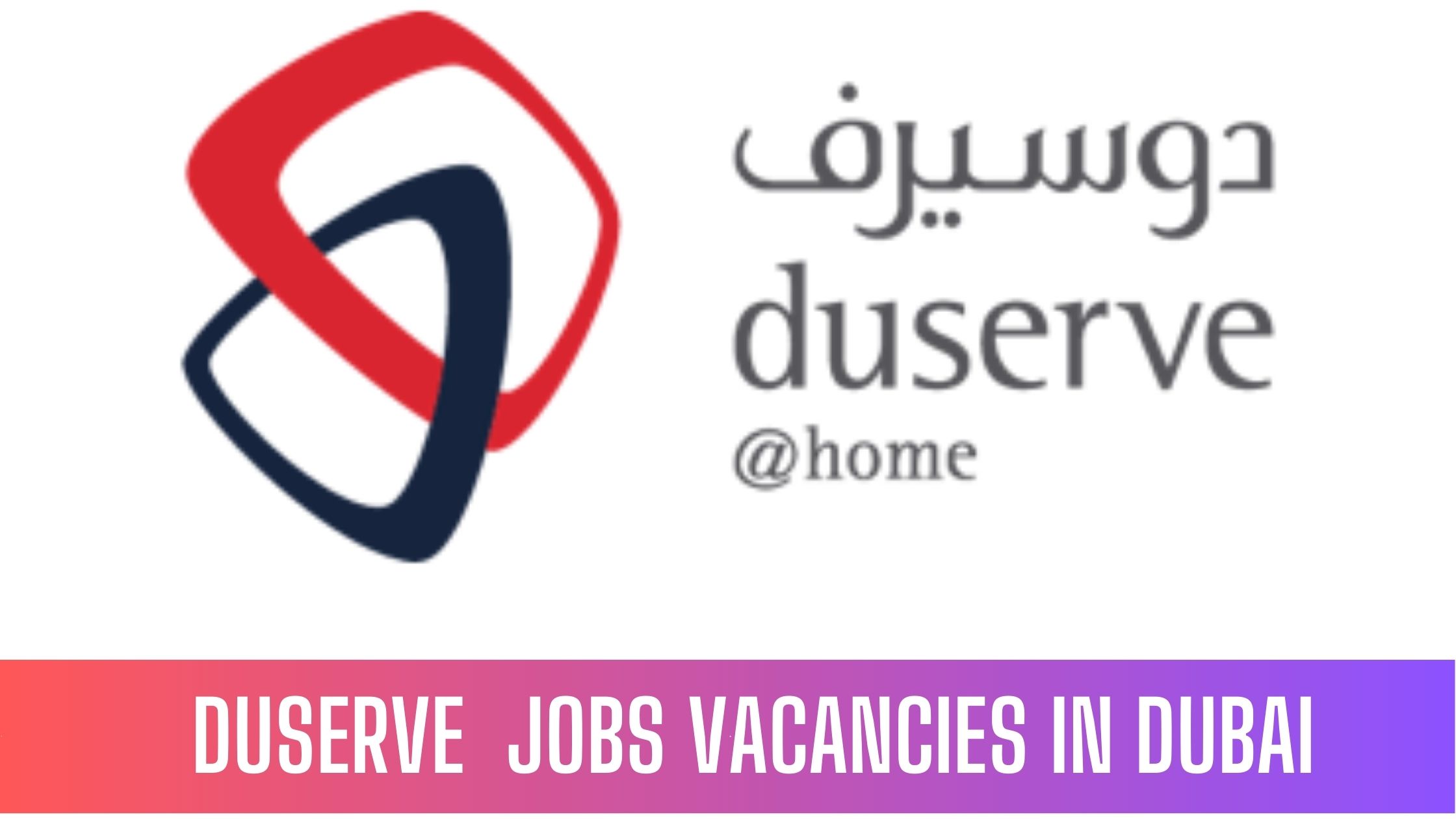 DUSERVE JOB