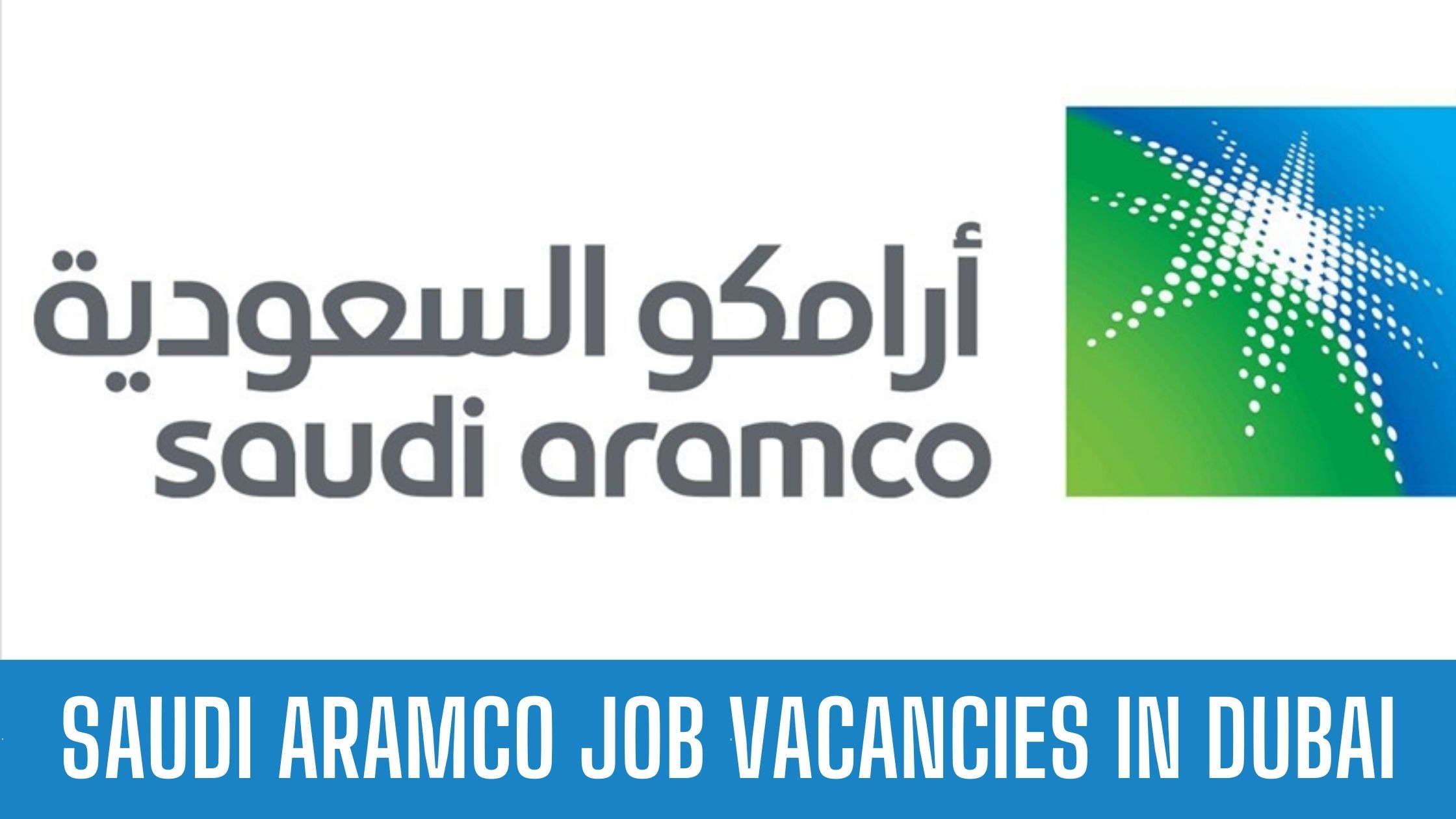 SAUDI ARAMCO JOB