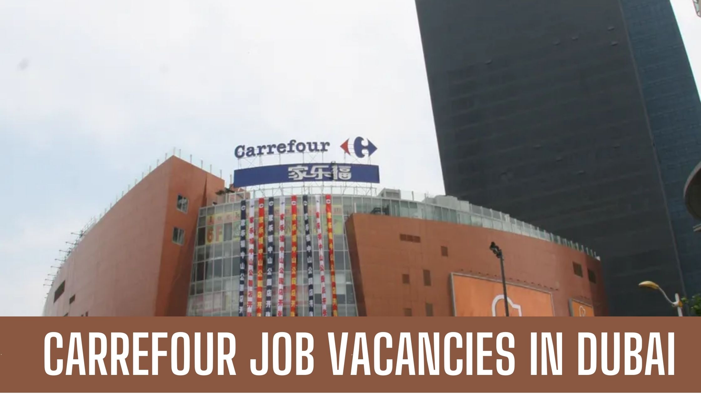 Carrefour Announced Jobs Vacancies A Group of Al Futtaim