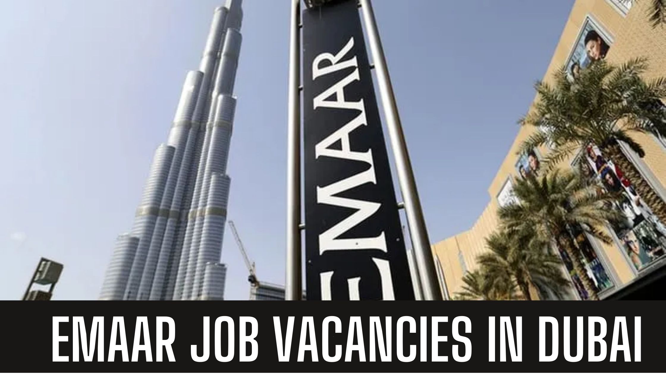 Emaar Announced Job Vacancies in Dubai Apply Now Latest Vacancies