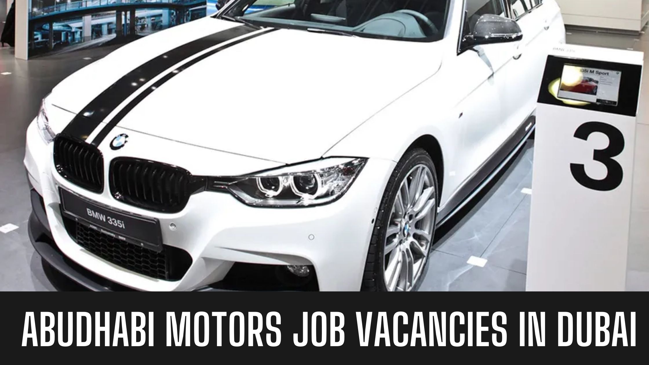 Abu Dhabi Motors Abu Dhabi Motors (BMW) Jobs 2024 Apply Now