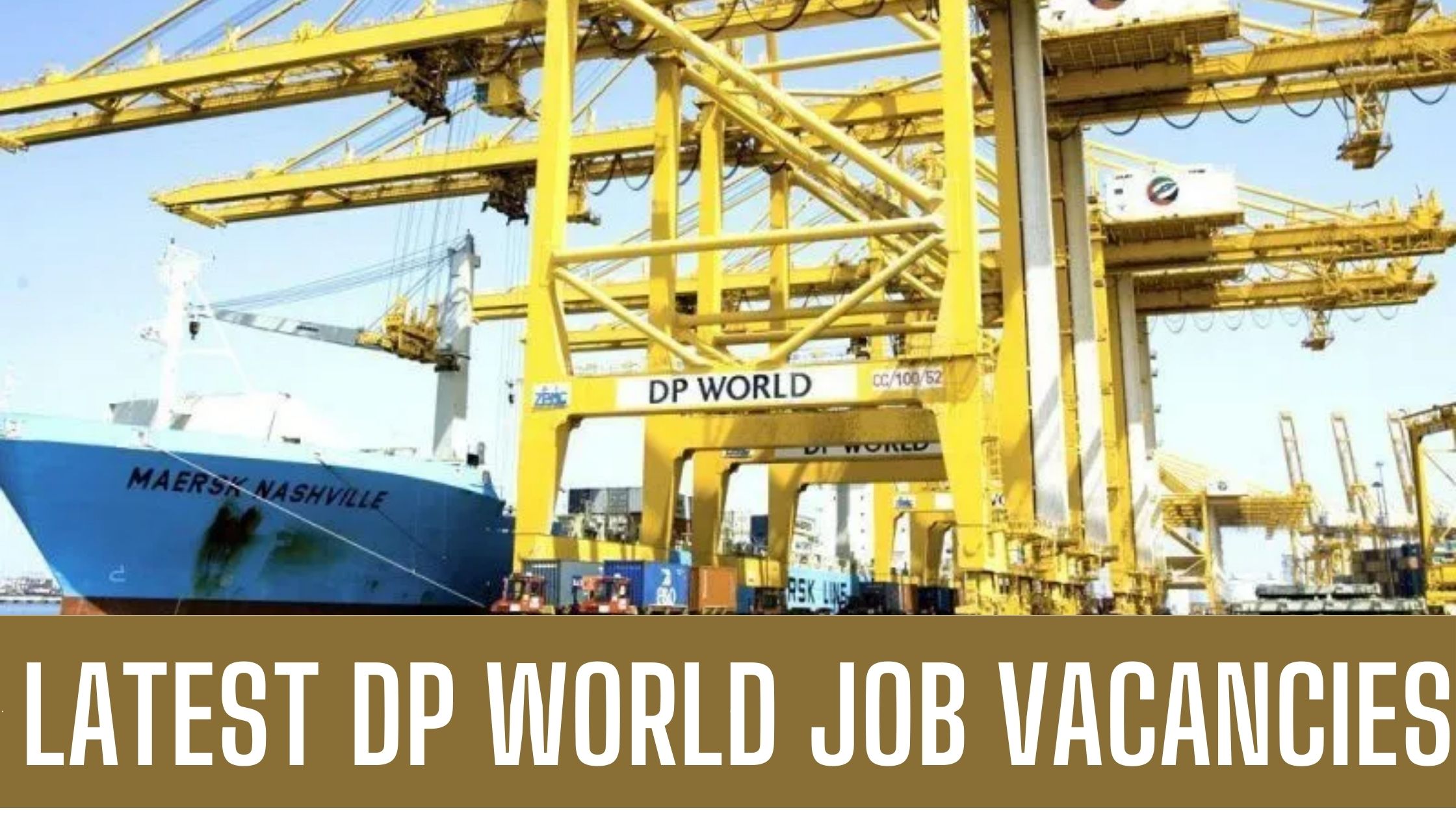 DP World Jobs 2024 Latest Vacancies in Dubai Attractive Salary and Other Benefits