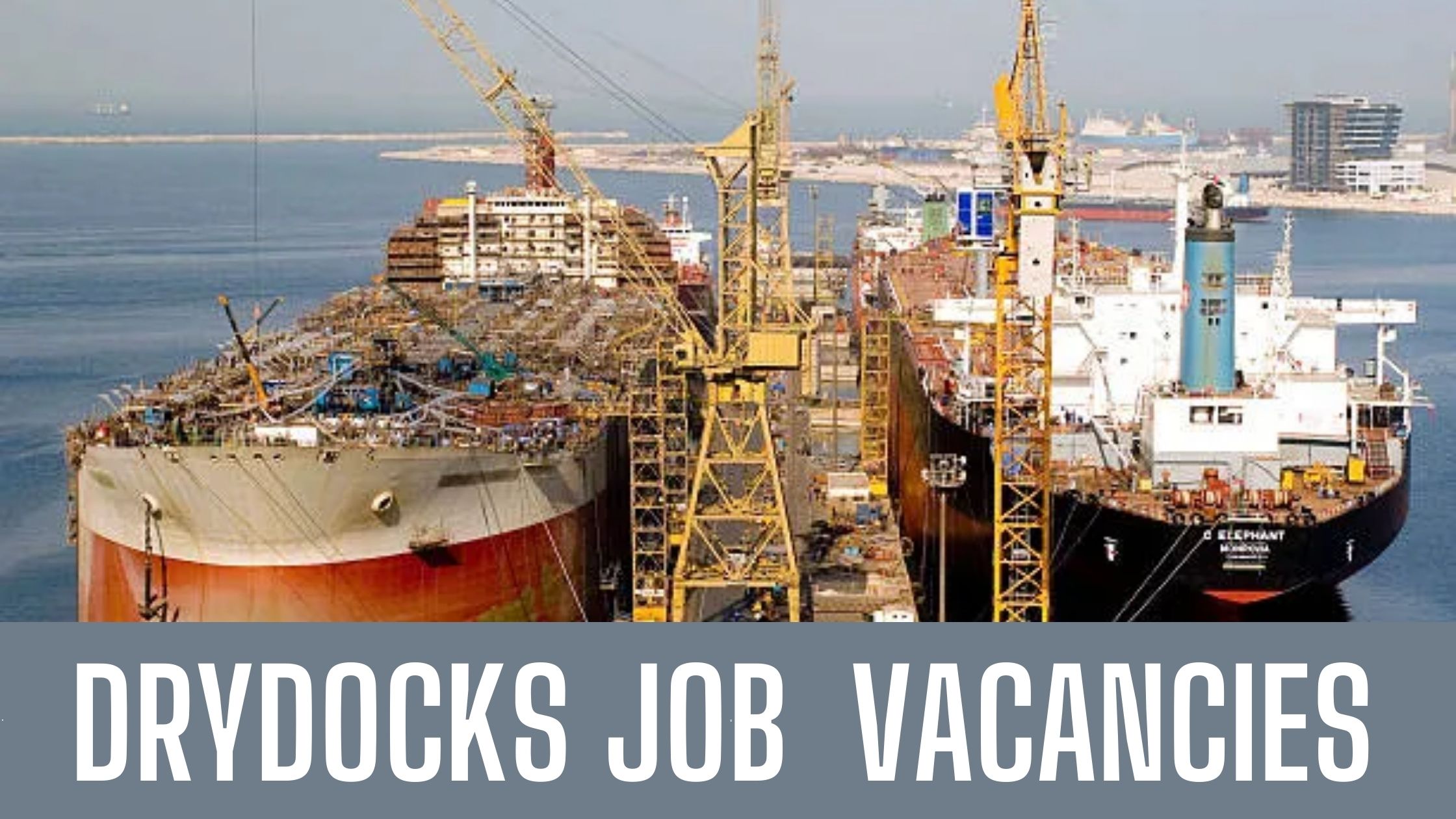 Drydocks World Announced Job Vacancies In Dubai Apply Now