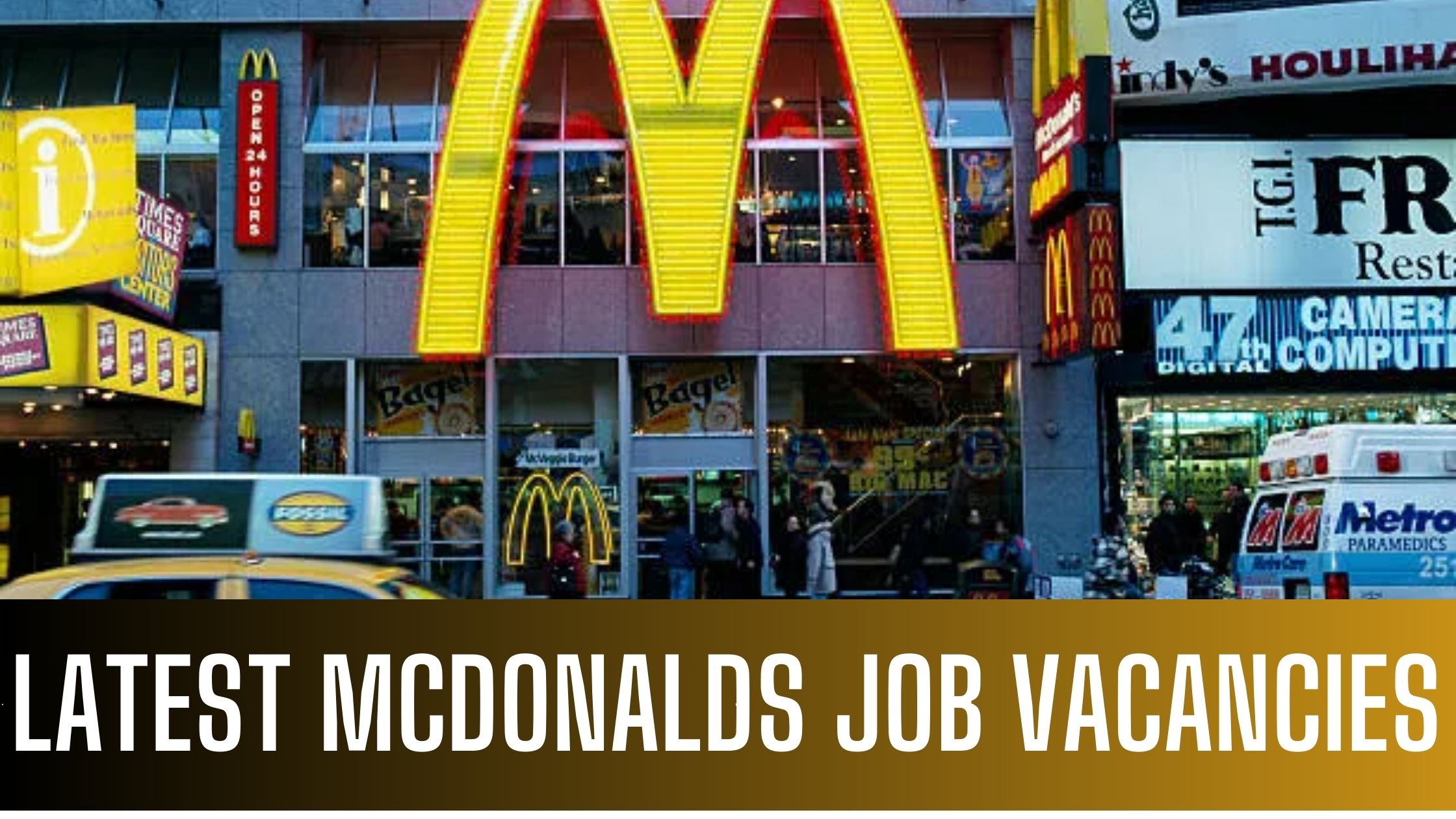 McDonalds UAE Announced Latest Job Vacancies Apply Now