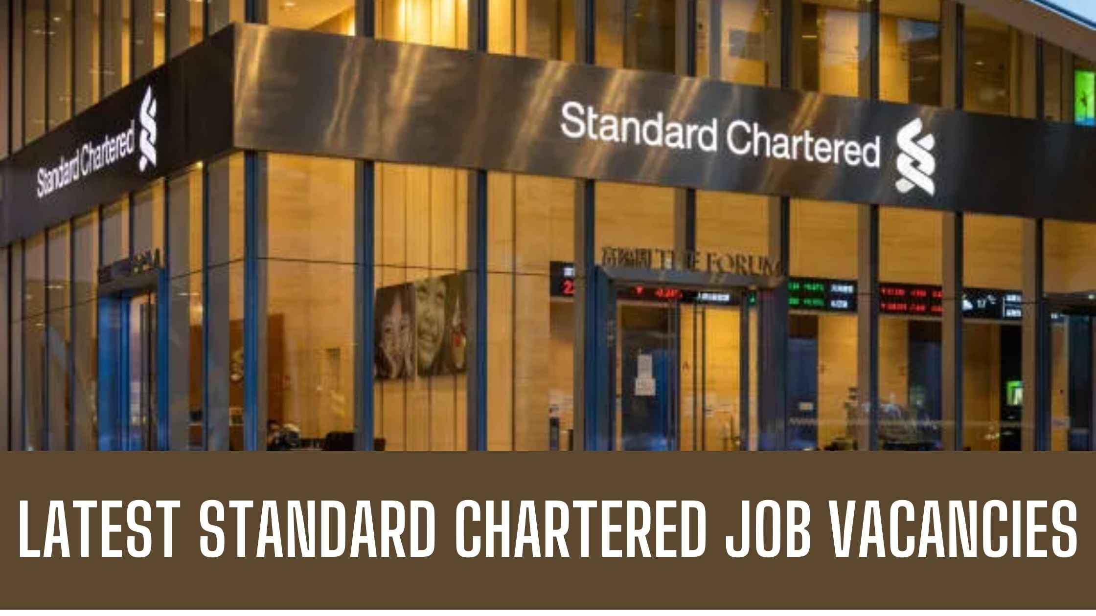 Standard Chartered Bank Jobs in Dubai Vacancies Apply Now